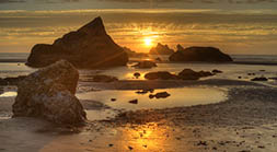 Bandon sunset I